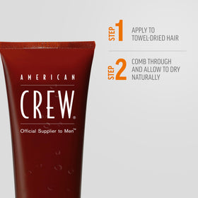 American Crew cap and label detail highlighting product information and quality