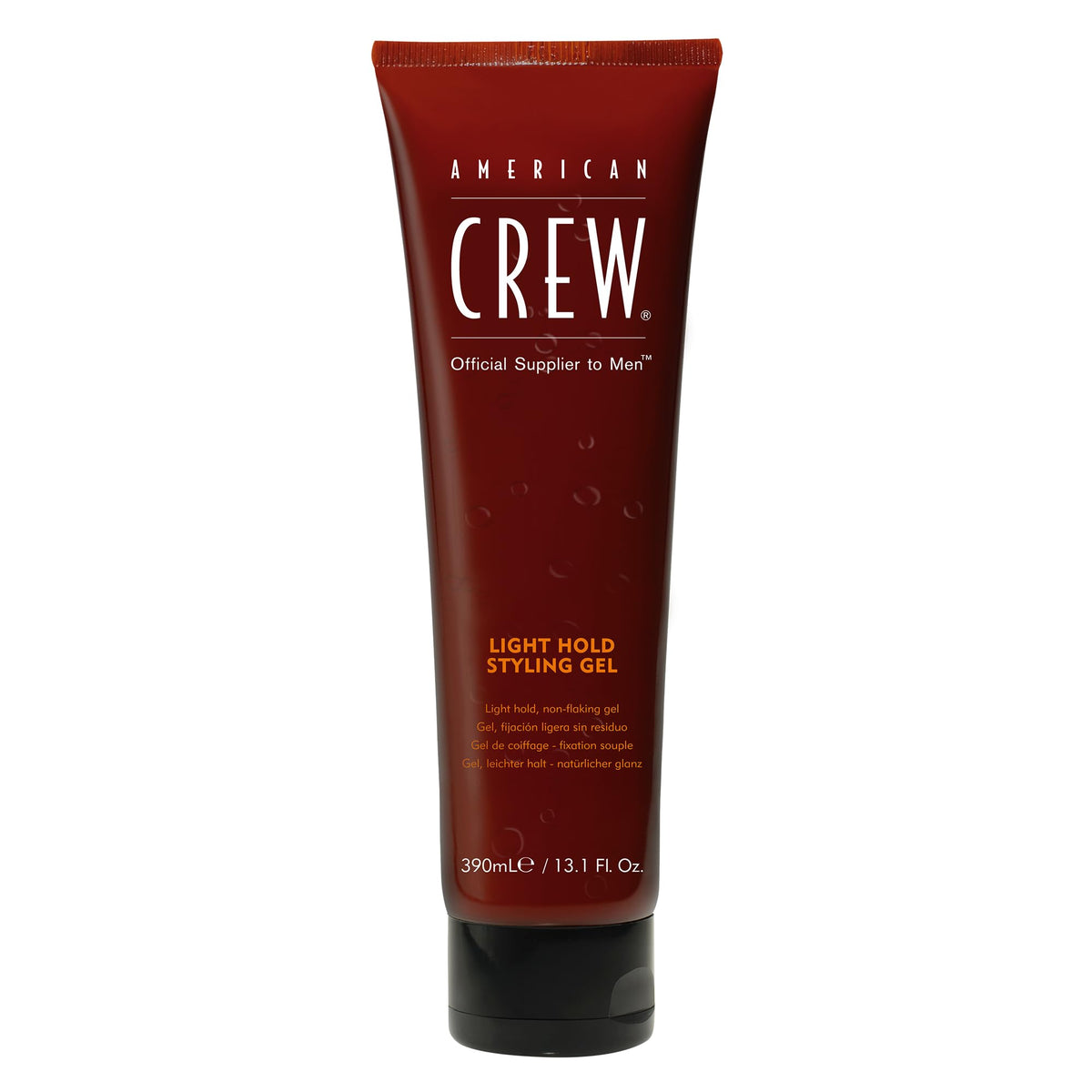 American Crew front packaging showing product and brand, for clear identification