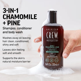 American Crew creamy lather texture demonstrating cleansing and conditioning benefit