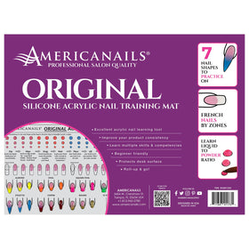 AMERICANAILS close-up of silicone texture showing nonstick surface for easier cleanup