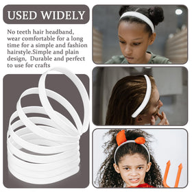 Amersumer DIY decorated headband with bows and flowers for custom looks