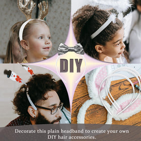 Amersumer headband worn in girl's hairstyle for comfortable all-day hold