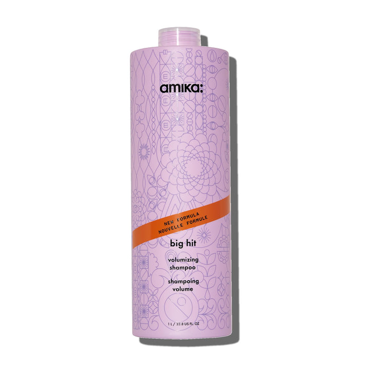 amika front bottle shot showing label and 1000ml size benefit