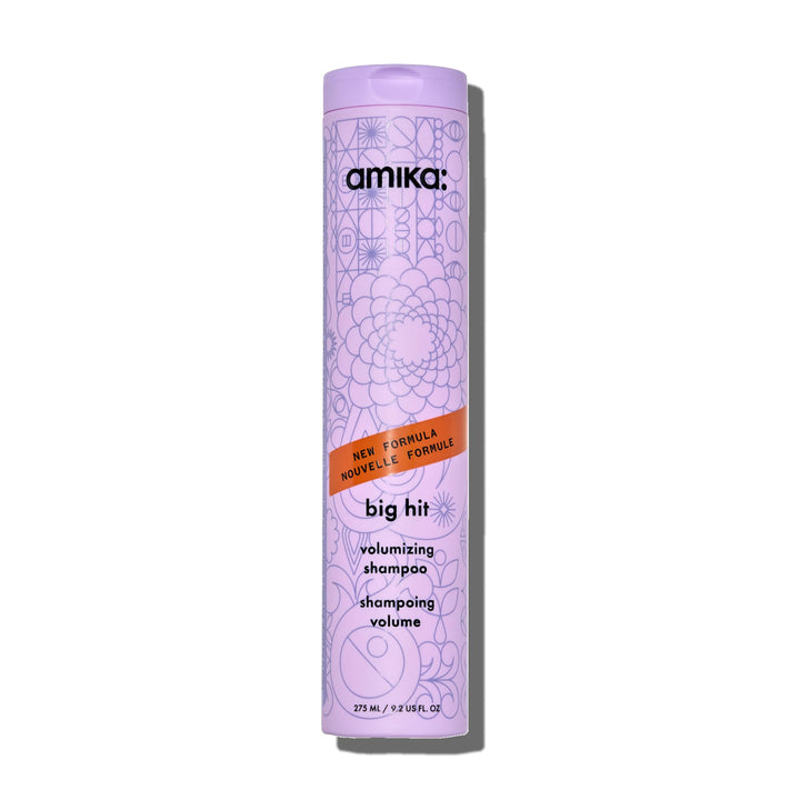 amika front bottle view showing product packaging and clear branding benefit visible volume