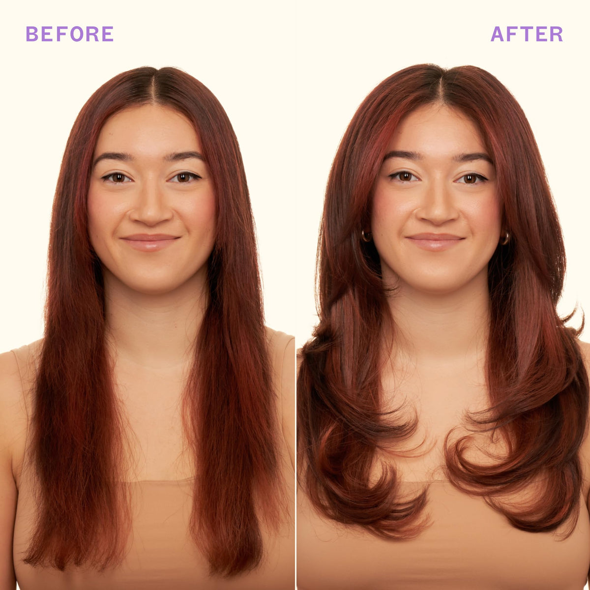 amika conditioner being applied in shower for detangling and lift benefit