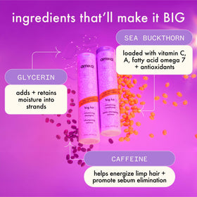 amika 1000ml next to standard bottle showing value and supply benefit