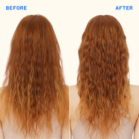 amika overnight use on pillow depicting non-staining, worry-free benefit