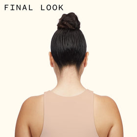amika fluxus label close-up highlighting product claims and safe-for-treated-hair notes