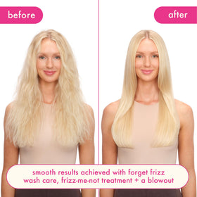 amika forget frizz creamy lather texture for gentle cleansing