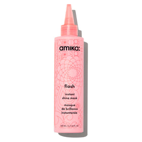 amika front packaging showing product and glossy finish benefit