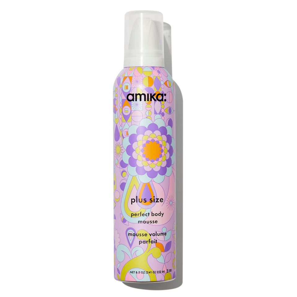 amika front packaging showing product and brand delivering instant lift