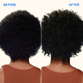 Amika Hydro Rush close-up texture of the creamy shampoo formula