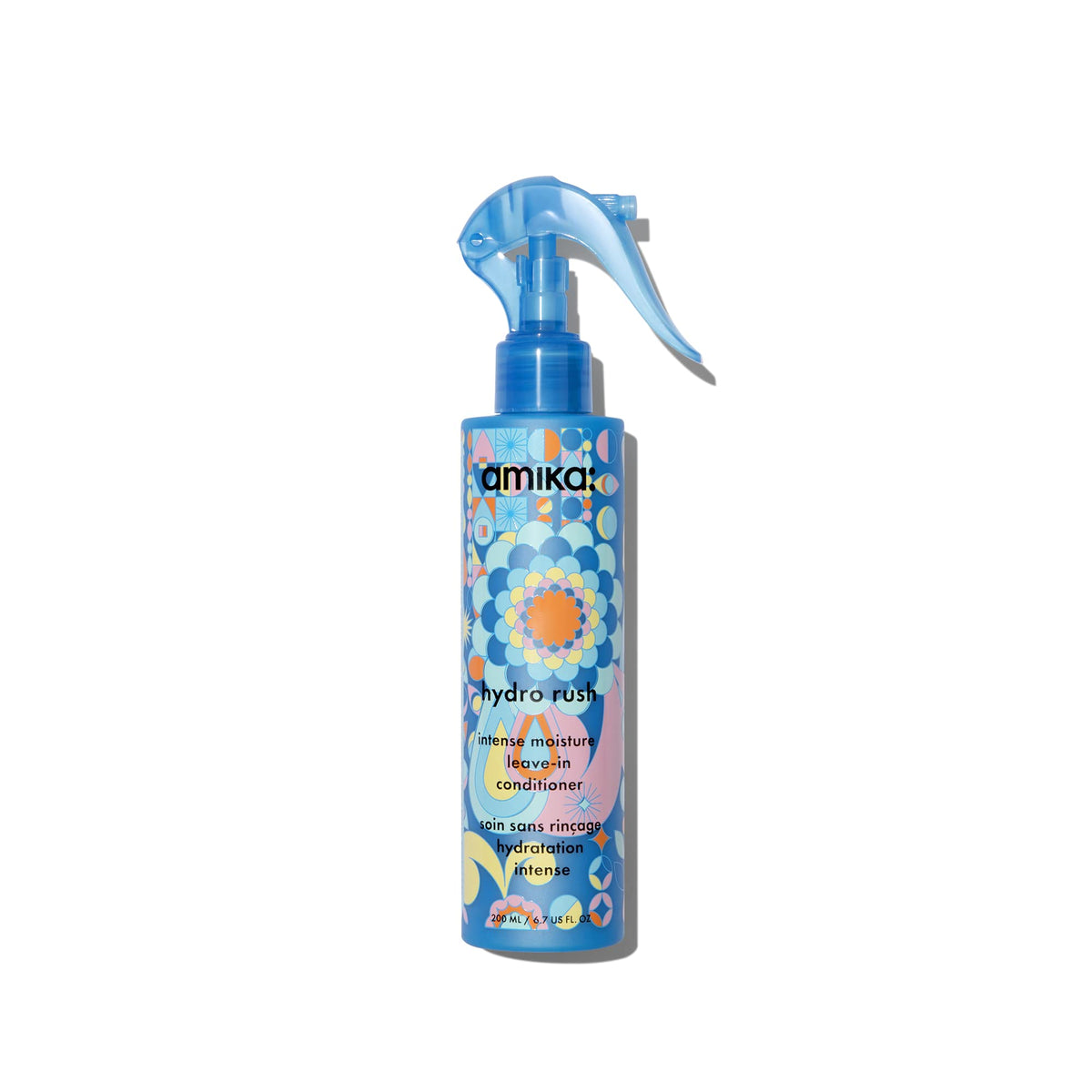 amika bottle front view showing sleek hydration packaging and brand promise