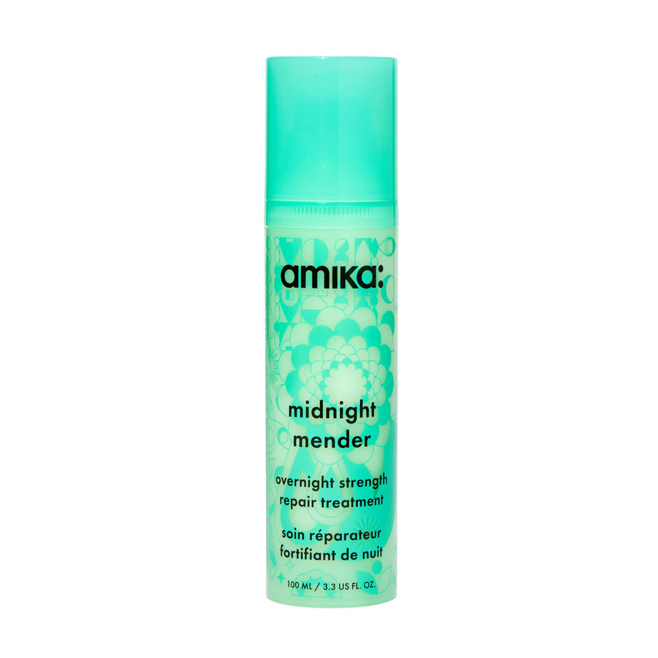 Amika jar front packaging showing product and benefits