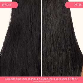 amika Mirrorball creamy conditioner texture close-up demonstrating smooth moisturizing formula
