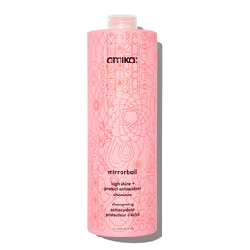 Amika Mirrorball front packaging showing bottle and label for instant recognition and trust