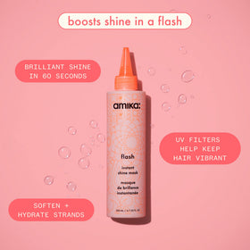 amika open cap texture close-up showing creamy formula benefit