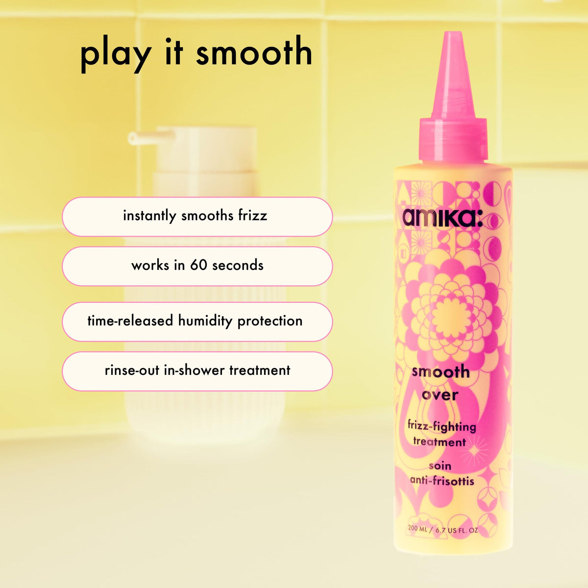 amika creamy mask texture close-up highlighting smooth consistency