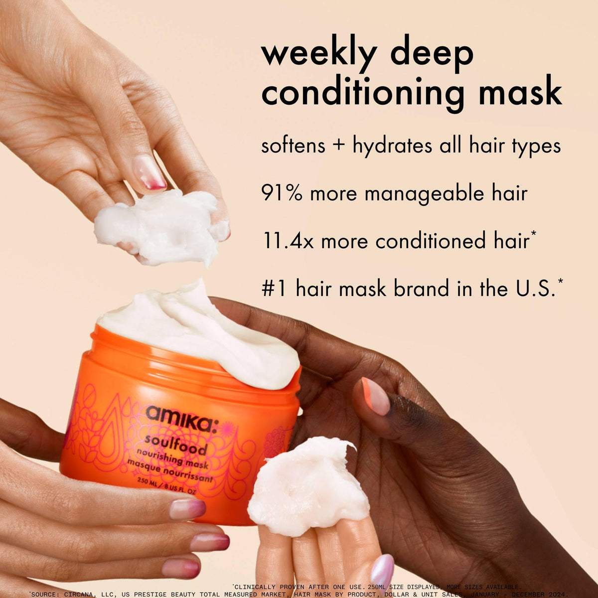 amika creamy mask texture close-up showing rich smoothness