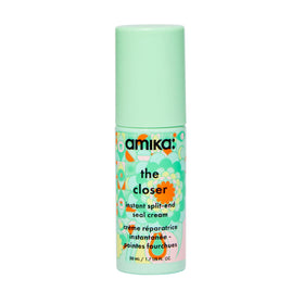 amika front packaging showing the tube and branding for instant sealing benefit