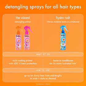 Amika The Wizard results on hair after blow-dry showing smoothness and luminous shine