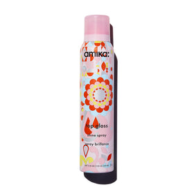 Amika top gloss front packaging showing bottle and label for salon shine