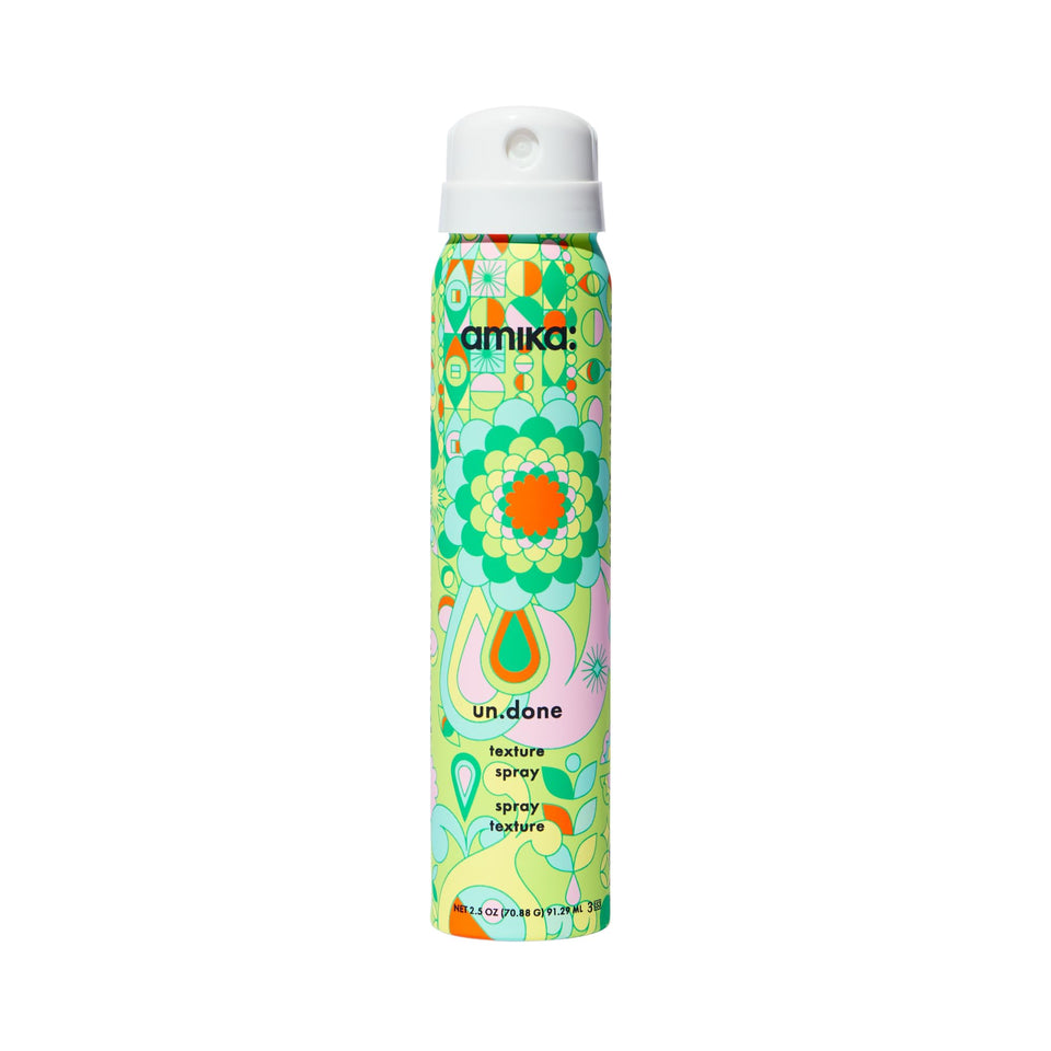 amika bottle front packaging showing product and benefits