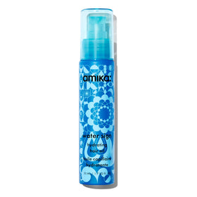 amika bottle front packaging showing brand and lightweight benefits