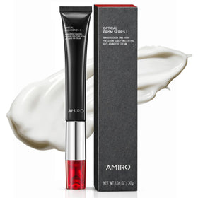 AMIRO front packaging showing compact 1.06 oz tube and applicator, benefits convenience
