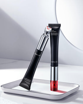 AMIRO lifestyle bathroom counter setup showing routine-ready product, benefits everyday use
