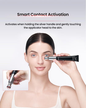 AMIRO cream texture dollop highlighting lightweight consistency for fast absorption