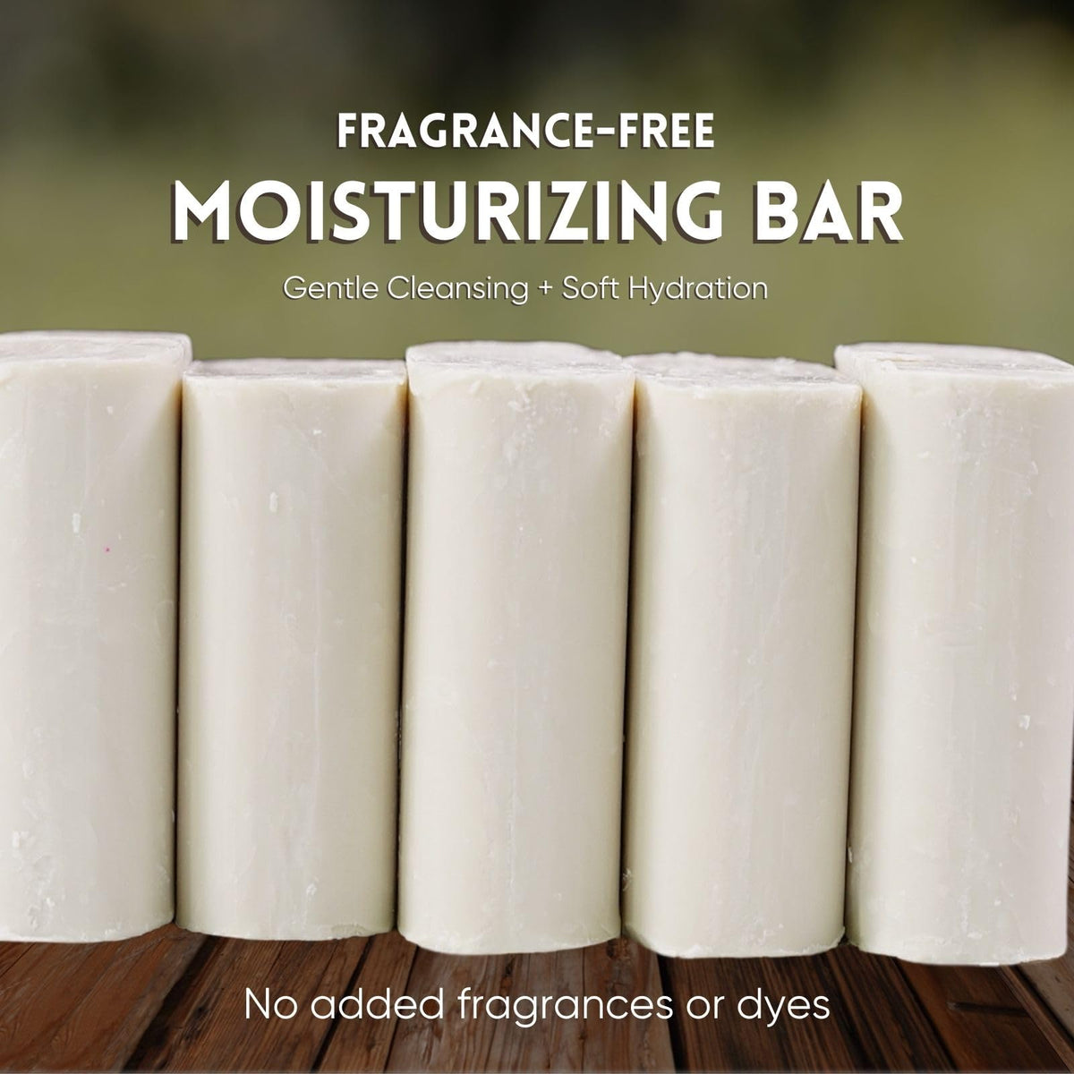 Amish Farms bar close-up texture highlighting gentle clay cleansing