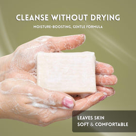 Amish Farms bentonite clay powder detail showing natural absorbency benefit