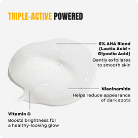 AmLactin 8oz bottle held in hand showing real size and travel-friendly benefit
