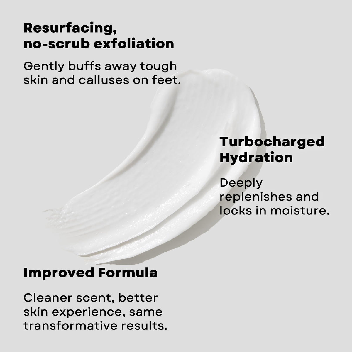 AmLactin cream applied to heel showing targeted callus treatment