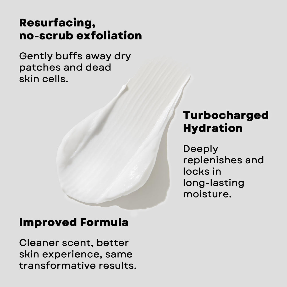 AmLactin application on arm demonstrating easy absorption and smoothing benefit