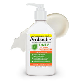 AmLactin front packaging 7.9 oz showing label and product benefit