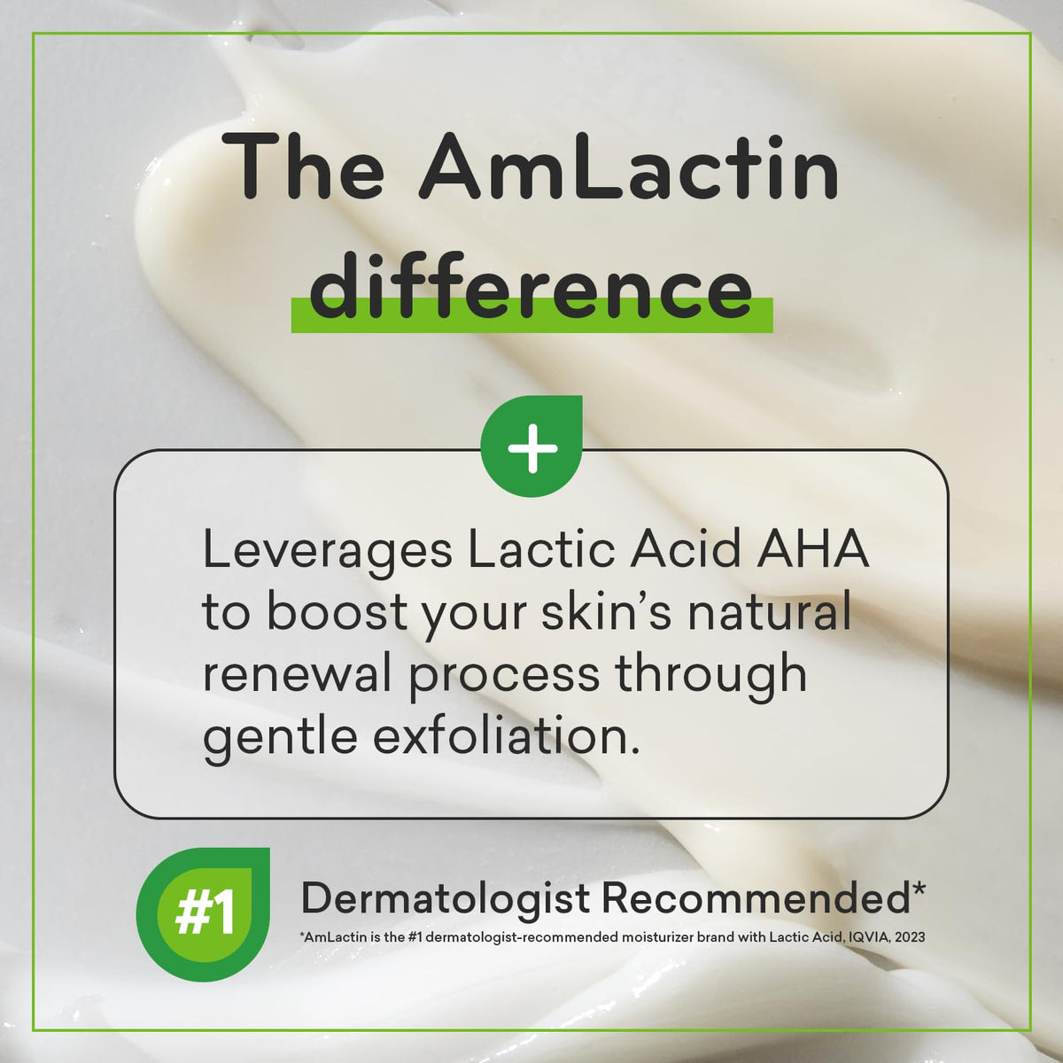 AmLactin gift set in spa scene communicating pampering whole-body renewal and gifting appeal
