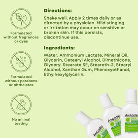 AmLactin on bathroom shelf in routine setting showing convenient daily use benefit