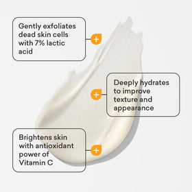 AmLactin applied on arm demonstrating smooth hydrated skin