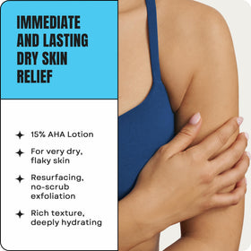 AmLactin cream texture close-up highlighting rich hydration