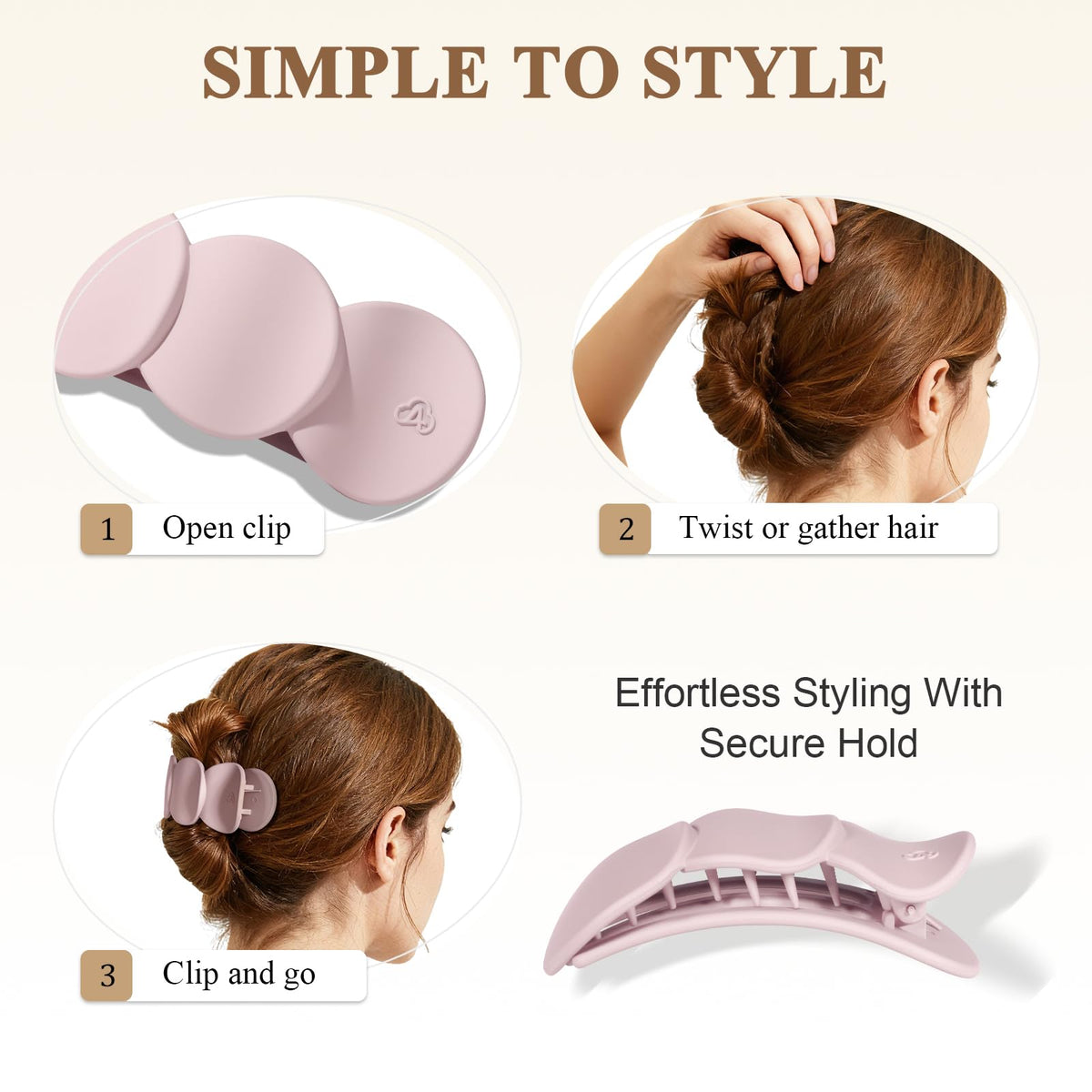 Amlaidu lifestyle shot woman wearing clip while driving, secure during activity
