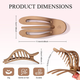 Amlaidu clip held in hand for scale, lightweight and easy to carry