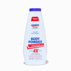 AMMENS front packaging 11 oz showing label and benefits for everyday freshness