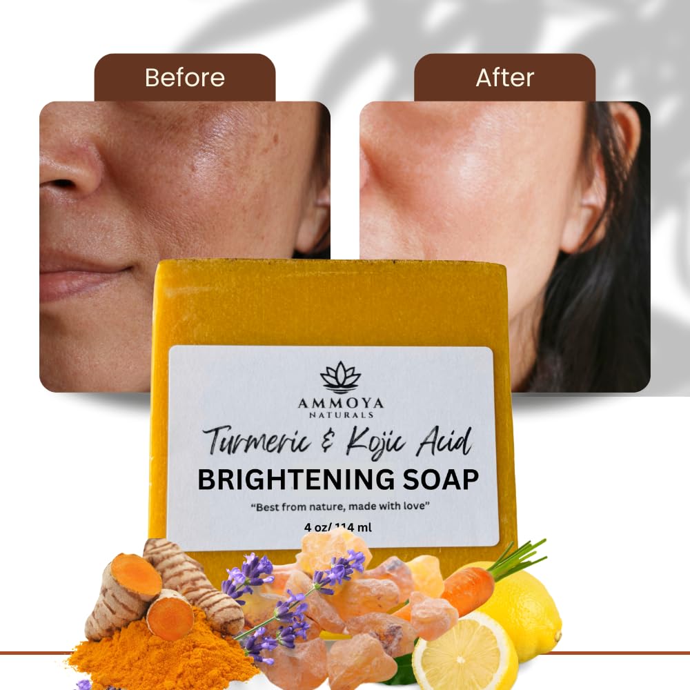 Ammoya Naturals close-up of soap texture showing smooth surface and color benefits