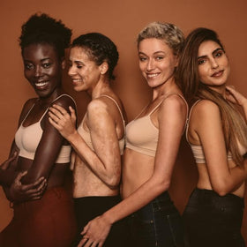 Ammoya Naturals bar staged in a bathroom setting suggesting daily routine benefits