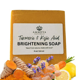 Ammoya Naturals front packaging showing bar and brand, highlights natural glow