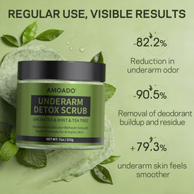 AMOADO product label close-up showing ingredients and usage directions