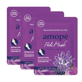 Amope front packaging showing three pairs and product benefits
