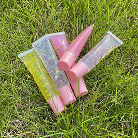 AMORIX tubes packed in a travel pouch ready for on-the-go beauty use